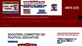 What Scopeny.org website looked like in 2017 (6 years ago)