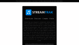 What Streamtrak.com website looked like in 2017 (6 years ago)