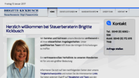 What Steuerberater-kickbusch.de website looked like in 2017 (6 years ago)