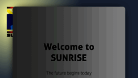 What Sunrisepage.com website looked like in 2017 (6 years ago)