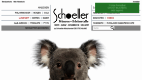What Schoeller-muenzhandel.com website looked like in 2017 (6 years ago)