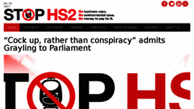 What Stophs2.org website looked like in 2017 (6 years ago)