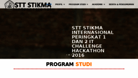What Stikma.ac.id website looked like in 2017 (6 years ago)