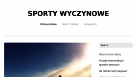 What Sportzakupy.pl website looked like in 2017 (6 years ago)