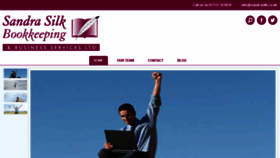 What Sandrasilk.co.uk website looked like in 2017 (7 years ago)