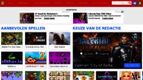 What Spelletjes.com website looked like in 2017 (6 years ago)