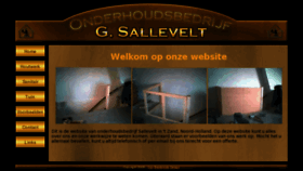 What Sallevelt.nl website looked like in 2017 (6 years ago)