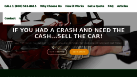 What Sellthecars.com website looked like in 2017 (6 years ago)