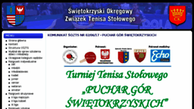 What Sozts.pl website looked like in 2017 (6 years ago)