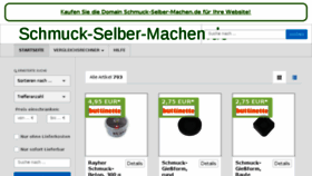 What Schmuck-selber-machen.de website looked like in 2017 (6 years ago)