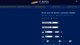 What Stbarthcommuter.com website looked like in 2017 (6 years ago)