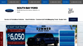 What Southbayford.com website looked like in 2017 (6 years ago)