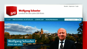 What Schuster-wolfgang.de website looked like in 2017 (6 years ago)
