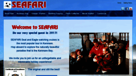 What Seafariireland.com website looked like in 2017 (6 years ago)