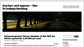 What Suchen-und-sparen.de website looked like in 2017 (6 years ago)