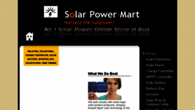What Solarpower-mart.com website looked like in 2017 (6 years ago)