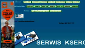 What Serwis-ksero-szymion.pl website looked like in 2017 (6 years ago)