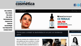What Secretosdecosmetica.es website looked like in 2017 (6 years ago)