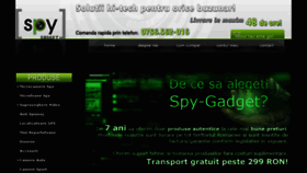 What Spy-gadget.ro website looked like in 2017 (6 years ago)