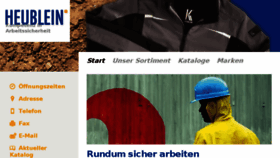 What Schuh-heublein.de website looked like in 2017 (6 years ago)