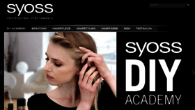 What Syoss.at website looked like in 2017 (6 years ago)
