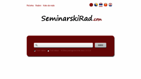What Seminarskirad.com website looked like in 2017 (6 years ago)