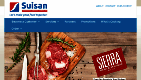 What Suisan.com website looked like in 2017 (6 years ago)