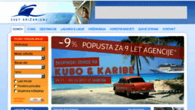 What Svet-krizarjenj.si website looked like in 2017 (6 years ago)