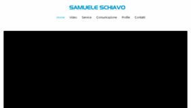 What Samueleschiavo.it website looked like in 2017 (6 years ago)