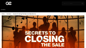 What Secretstoclosingthesale.com website looked like in 2017 (6 years ago)