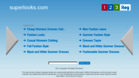 What Superlooks.com website looked like in 2017 (6 years ago)