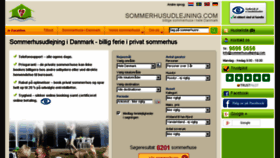 What Sommerhusudlejning.com website looked like in 2017 (6 years ago)