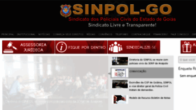 What Sinpolgo.org.br website looked like in 2017 (6 years ago)
