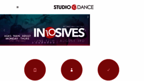 What Studio10dance.com website looked like in 2017 (6 years ago)
