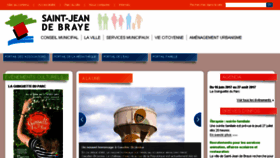 What Saintjeandebraye.fr website looked like in 2017 (6 years ago)