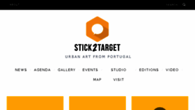 What Stick2target.com website looked like in 2017 (6 years ago)
