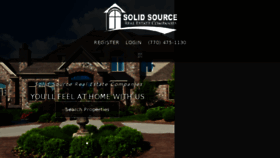 What Solidsource.com website looked like in 2017 (6 years ago)