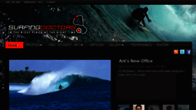 What Surfingdoctors.com website looked like in 2017 (6 years ago)