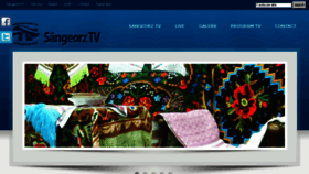 What Sangeorztv.ro website looked like in 2017 (6 years ago)