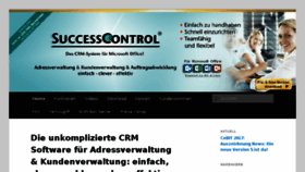 What Successcontrol.com website looked like in 2017 (6 years ago)