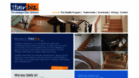 What Stair.biz website looked like in 2017 (6 years ago)