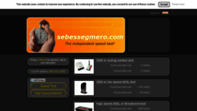 What Sebessegmero.com website looked like in 2017 (6 years ago)