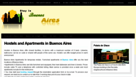 What Stayinbuenosaires.com.ar website looked like in 2017 (6 years ago)