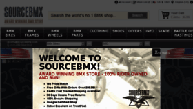 What Sourcebmx.co.uk website looked like in 2017 (6 years ago)