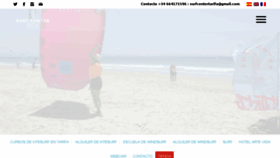 What Surfcentertarifa.com website looked like in 2017 (6 years ago)