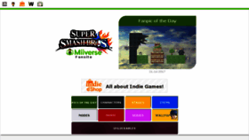 What Smashbros-miiverse.com website looked like in 2017 (6 years ago)