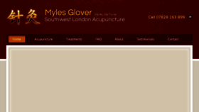 What Swlondonacupuncture.co.uk website looked like in 2017 (6 years ago)