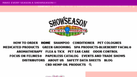 What Showseasonproducts.com website looked like in 2017 (6 years ago)