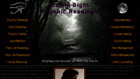 What Salemsightpsychicreadings.com website looked like in 2017 (6 years ago)