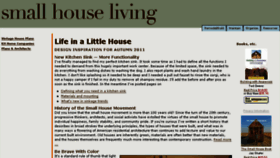 What Smallhouseliving.org website looked like in 2017 (6 years ago)